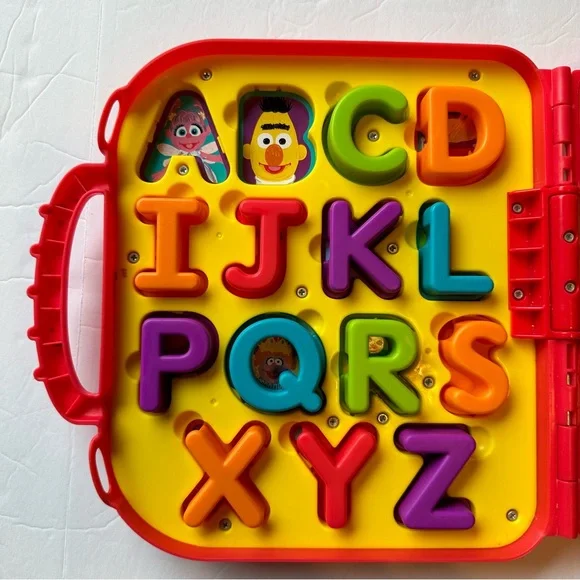 Elmo On The Go ABC Sesame Street Alphabet Carrying Case - COMPLETE 2014 - Picture 5 of 8